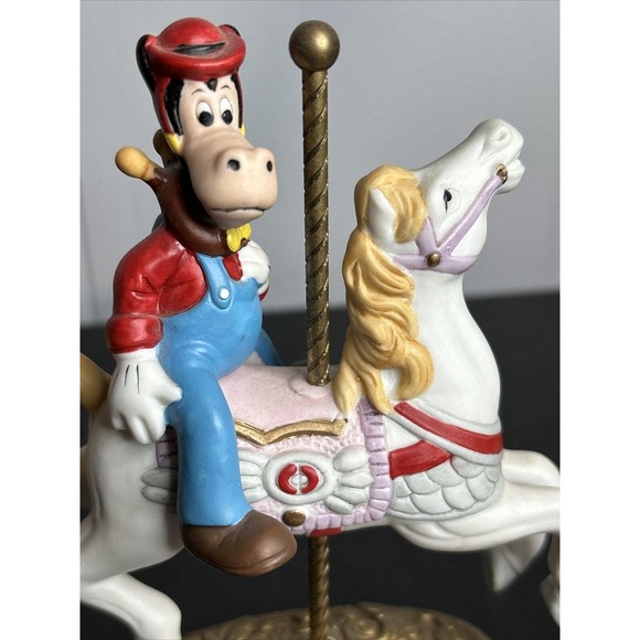 New England Collectors Society Disney Horace Horsecollar Carousel Horse Figurine - Picture 7 of 8